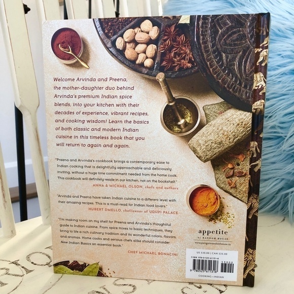 INDIAN Cookbook, New Indian Basics, Indian Recipes, Like New Condition - Picture 2 of 5